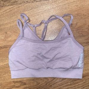 ADAPT MARL SEAMLESS SPORTS BRA - Purple